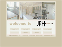 Tablet Screenshot of jphjoinery.com.au